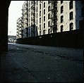 [227 Views of Buildings and Brooklyn Bridge for Fortune Article "On the Waterfront"], Walker Evans (American, St. Louis, Missouri 1903–1975 New Haven, Connecticut), Color film transparency