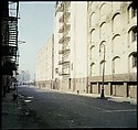 [227 Views of Buildings and Brooklyn Bridge for Fortune Article "On the Waterfront"], Walker Evans (American, St. Louis, Missouri 1903–1975 New Haven, Connecticut), Color film transparency