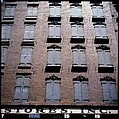[227 Views of Buildings and Brooklyn Bridge for Fortune Article "On the Waterfront"], Walker Evans (American, St. Louis, Missouri 1903–1975 New Haven, Connecticut), Color film transparency