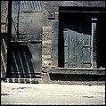 [227 Views of Buildings and Brooklyn Bridge for Fortune Article "On the Waterfront"], Walker Evans (American, St. Louis, Missouri 1903–1975 New Haven, Connecticut), Color film transparency