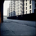 [227 Views of Buildings and Brooklyn Bridge for Fortune Article "On the Waterfront"], Walker Evans (American, St. Louis, Missouri 1903–1975 New Haven, Connecticut), Color film transparency