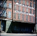 [227 Views of Buildings and Brooklyn Bridge for Fortune Article "On the Waterfront"], Walker Evans (American, St. Louis, Missouri 1903–1975 New Haven, Connecticut), Color film transparency