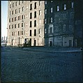 [227 Views of Buildings and Brooklyn Bridge for Fortune Article "On the Waterfront"], Walker Evans (American, St. Louis, Missouri 1903–1975 New Haven, Connecticut), Color film transparency