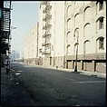 [227 Views of Buildings and Brooklyn Bridge for Fortune Article "On the Waterfront"], Walker Evans (American, St. Louis, Missouri 1903–1975 New Haven, Connecticut), Color film transparency