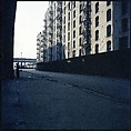 [227 Views of Buildings and Brooklyn Bridge for Fortune Article "On the Waterfront"], Walker Evans (American, St. Louis, Missouri 1903–1975 New Haven, Connecticut), Color film transparency