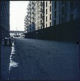 [227 Views of Buildings and Brooklyn Bridge for Fortune Article "On the Waterfront"], Walker Evans (American, St. Louis, Missouri 1903–1975 New Haven, Connecticut), Color film transparency