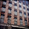 [227 Views of Buildings and Brooklyn Bridge for Fortune Article "On the Waterfront"], Walker Evans (American, St. Louis, Missouri 1903–1975 New Haven, Connecticut), Color film transparency