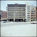 [227 Views of Buildings and Brooklyn Bridge for Fortune Article "On the Waterfront"], Walker Evans (American, St. Louis, Missouri 1903–1975 New Haven, Connecticut), Color film transparency