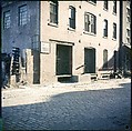 [227 Views of Buildings and Brooklyn Bridge for Fortune Article "On the Waterfront"], Walker Evans (American, St. Louis, Missouri 1903–1975 New Haven, Connecticut), Color film transparency