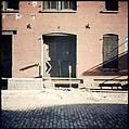 [227 Views of Buildings and Brooklyn Bridge for Fortune Article "On the Waterfront"], Walker Evans (American, St. Louis, Missouri 1903–1975 New Haven, Connecticut), Color film transparency