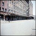 [227 Views of Buildings and Brooklyn Bridge for Fortune Article "On the Waterfront"], Walker Evans (American, St. Louis, Missouri 1903–1975 New Haven, Connecticut), Color film transparency