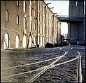 [227 Views of Buildings and Brooklyn Bridge for Fortune Article "On the Waterfront"], Walker Evans (American, St. Louis, Missouri 1903–1975 New Haven, Connecticut), Color film transparency