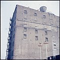 [227 Views of Buildings and Brooklyn Bridge for Fortune Article "On the Waterfront"], Walker Evans (American, St. Louis, Missouri 1903–1975 New Haven, Connecticut), Color film transparency