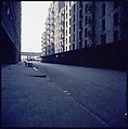 [227 Views of Buildings and Brooklyn Bridge for Fortune Article "On the Waterfront"], Walker Evans (American, St. Louis, Missouri 1903–1975 New Haven, Connecticut), Color film transparency