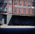 [227 Views of Buildings and Brooklyn Bridge for Fortune Article "On the Waterfront"], Walker Evans (American, St. Louis, Missouri 1903–1975 New Haven, Connecticut), Color film transparency