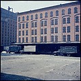 [227 Views of Buildings and Brooklyn Bridge for Fortune Article "On the Waterfront"], Walker Evans (American, St. Louis, Missouri 1903–1975 New Haven, Connecticut), Color film transparency