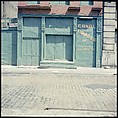 [227 Views of Buildings and Brooklyn Bridge for Fortune Article "On the Waterfront"], Walker Evans (American, St. Louis, Missouri 1903–1975 New Haven, Connecticut), Color film transparency