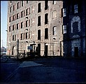 [227 Views of Buildings and Brooklyn Bridge for Fortune Article "On the Waterfront"], Walker Evans (American, St. Louis, Missouri 1903–1975 New Haven, Connecticut), Color film transparency