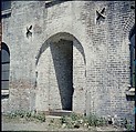 [227 Views of Buildings and Brooklyn Bridge for Fortune Article "On the Waterfront"], Walker Evans (American, St. Louis, Missouri 1903–1975 New Haven, Connecticut), Color film transparency
