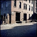 [227 Views of Buildings and Brooklyn Bridge for Fortune Article "On the Waterfront"], Walker Evans (American, St. Louis, Missouri 1903–1975 New Haven, Connecticut), Color film transparency