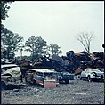 [192 Views of Junked Cars for Fortune Article "The Auto Junkyard"], Walker Evans (American, St. Louis, Missouri 1903–1975 New Haven, Connecticut), Color film transparency