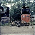[192 Views of Junked Cars for Fortune Article "The Auto Junkyard"], Walker Evans (American, St. Louis, Missouri 1903–1975 New Haven, Connecticut), Color film transparency