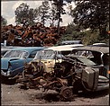 [192 Views of Junked Cars for Fortune Article "The Auto Junkyard"], Walker Evans (American, St. Louis, Missouri 1903–1975 New Haven, Connecticut), Color film transparency