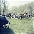 [192 Views of Junked Cars for Fortune Article "The Auto Junkyard"], Walker Evans (American, St. Louis, Missouri 1903–1975 New Haven, Connecticut), Color film transparency