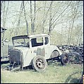[192 Views of Junked Cars for Fortune Article "The Auto Junkyard"], Walker Evans (American, St. Louis, Missouri 1903–1975 New Haven, Connecticut), Color film transparency