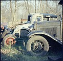 [192 Views of Junked Cars for Fortune Article "The Auto Junkyard"], Walker Evans (American, St. Louis, Missouri 1903–1975 New Haven, Connecticut), Color film transparency