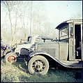 [192 Views of Junked Cars for Fortune Article "The Auto Junkyard"], Walker Evans (American, St. Louis, Missouri 1903–1975 New Haven, Connecticut), Color film transparency