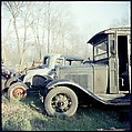 [192 Views of Junked Cars for Fortune Article "The Auto Junkyard"], Walker Evans (American, St. Louis, Missouri 1903–1975 New Haven, Connecticut), Color film transparency