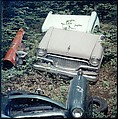 [192 Views of Junked Cars for Fortune Article "The Auto Junkyard"], Walker Evans (American, St. Louis, Missouri 1903–1975 New Haven, Connecticut), Color film transparency