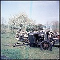 [192 Views of Junked Cars for Fortune Article "The Auto Junkyard"], Walker Evans (American, St. Louis, Missouri 1903–1975 New Haven, Connecticut), Color film transparency