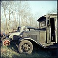 [192 Views of Junked Cars for Fortune Article "The Auto Junkyard"], Walker Evans (American, St. Louis, Missouri 1903–1975 New Haven, Connecticut), Color film transparency