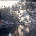 [271 Views of Stone Structures and Quarries for Fortune Article "American Masonry"], Walker Evans (American, St. Louis, Missouri 1903–1975 New Haven, Connecticut), Color film transparency