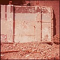 [41 Details of Signs and Buildings for Architectural Forum Article "Color Accidents"], Walker Evans (American, St. Louis, Missouri 1903–1975 New Haven, Connecticut), Color film transparency