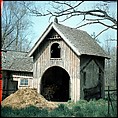 [158 Views of Houses in Hudson River Valley for Time-Life Project "The Gateway States"], Walker Evans (American, St. Louis, Missouri 1903–1975 New Haven, Connecticut), Color film transparency