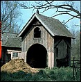 [158 Views of Houses in Hudson River Valley for Time-Life Project "The Gateway States"], Walker Evans (American, St. Louis, Missouri 1903–1975 New Haven, Connecticut), Color film transparency