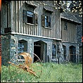 [158 Views of Houses in Hudson River Valley for Time-Life Project "The Gateway States"], Walker Evans (American, St. Louis, Missouri 1903–1975 New Haven, Connecticut), Color film transparency