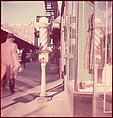 [235 Miscellaneous Views: Street Furniture, Signs, and Architectural Details], Walker Evans (American, St. Louis, Missouri 1903–1975 New Haven, Connecticut), Color film transparency and negative