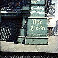 [235 Miscellaneous Views: Street Furniture, Signs, and Architectural Details], Walker Evans (American, St. Louis, Missouri 1903–1975 New Haven, Connecticut), Color film transparency and negative