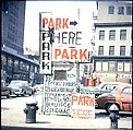 [235 Miscellaneous Views: Street Furniture, Signs, and Architectural Details], Walker Evans (American, St. Louis, Missouri 1903–1975 New Haven, Connecticut), Color film transparency and negative