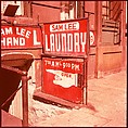 [235 Miscellaneous Views: Street Furniture, Signs, and Architectural Details], Walker Evans (American, St. Louis, Missouri 1903–1975 New Haven, Connecticut), Color film transparency and negative