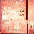 [235 Miscellaneous Views: Street Furniture, Signs, and Architectural Details], Walker Evans (American, St. Louis, Missouri 1903–1975 New Haven, Connecticut), Color film transparency and negative