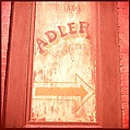 [235 Miscellaneous Views: Street Furniture, Signs, and Architectural Details], Walker Evans (American, St. Louis, Missouri 1903–1975 New Haven, Connecticut), Color film transparency and negative