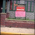 [235 Miscellaneous Views: Street Furniture, Signs, and Architectural Details], Walker Evans (American, St. Louis, Missouri 1903–1975 New Haven, Connecticut), Color film transparency and negative