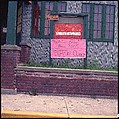 [235 Miscellaneous Views: Street Furniture, Signs, and Architectural Details], Walker Evans (American, St. Louis, Missouri 1903–1975 New Haven, Connecticut), Color film transparency and negative