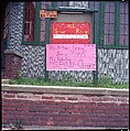 [235 Miscellaneous Views: Street Furniture, Signs, and Architectural Details], Walker Evans (American, St. Louis, Missouri 1903–1975 New Haven, Connecticut), Color film transparency and negative
