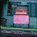 [235 Miscellaneous Views: Street Furniture, Signs, and Architectural Details], Walker Evans (American, St. Louis, Missouri 1903–1975 New Haven, Connecticut), Color film transparency and negative